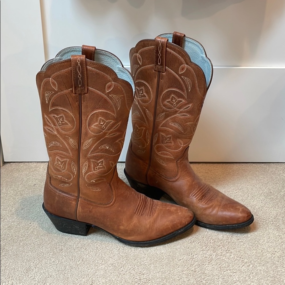 Ariat cowboy boots!